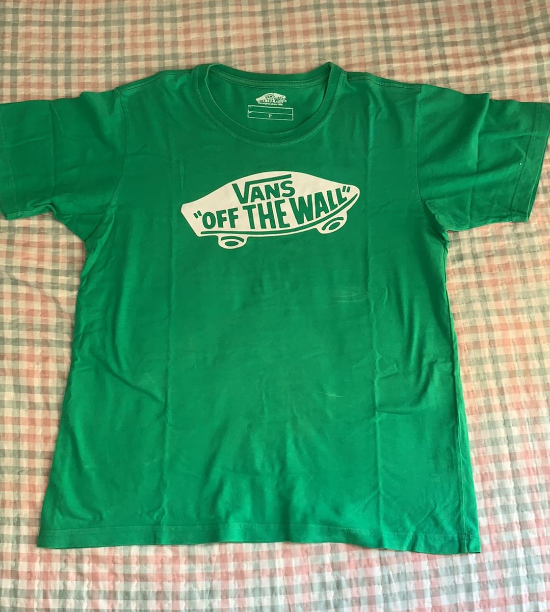 camiseta vans verde