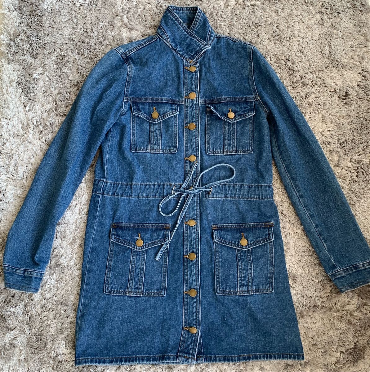 vestido jeans forever 21