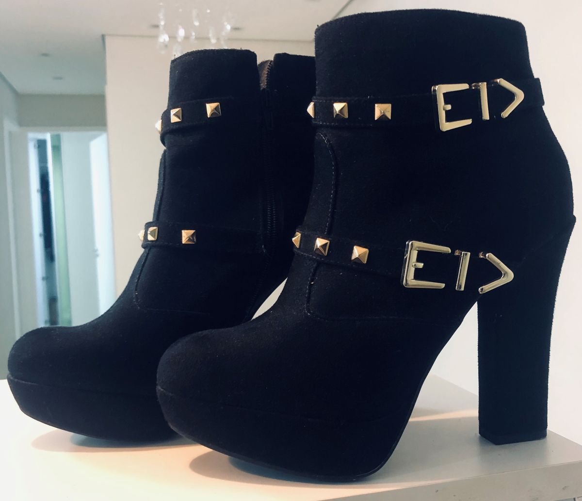 bota coturno zatz meia pata feminina