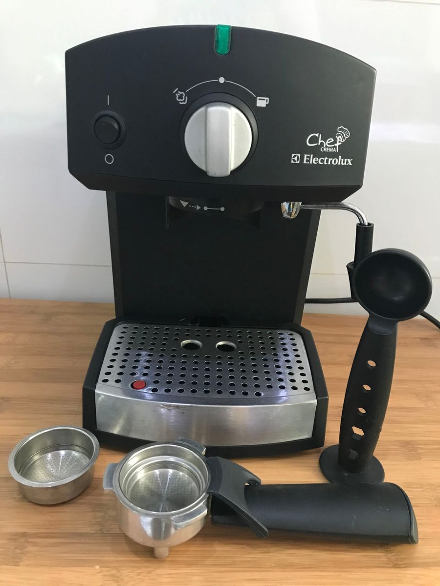 Cafeteira Expresso Electrolux Manual Chef Crema Cafeteira Expresso Electrolux Manual Chef Crema 110v Eletrodomestico Electrolux Usado 22293317 Enjoei