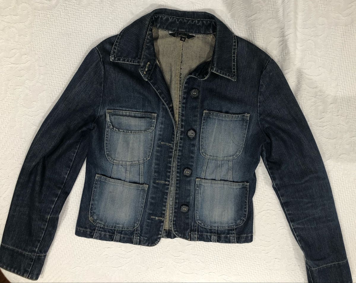 casaquinho feminino jeans