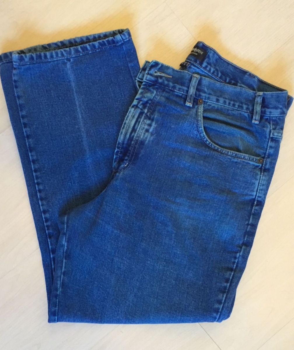 calça jeans masculina yves saint laurent