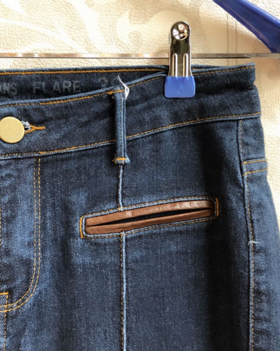 renner calça flare cintura alta