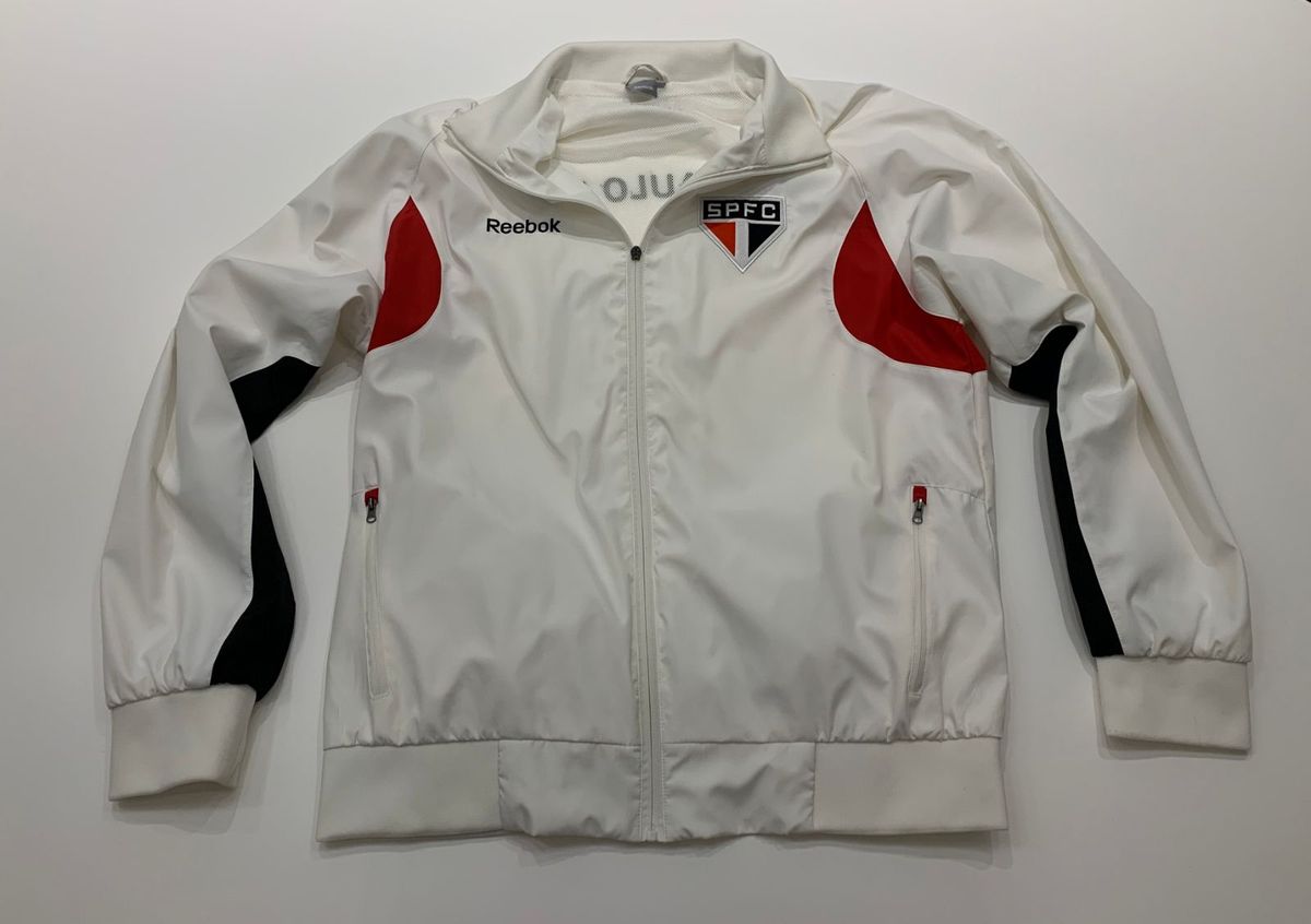 jaqueta penalty spfc retro 1992 branca
