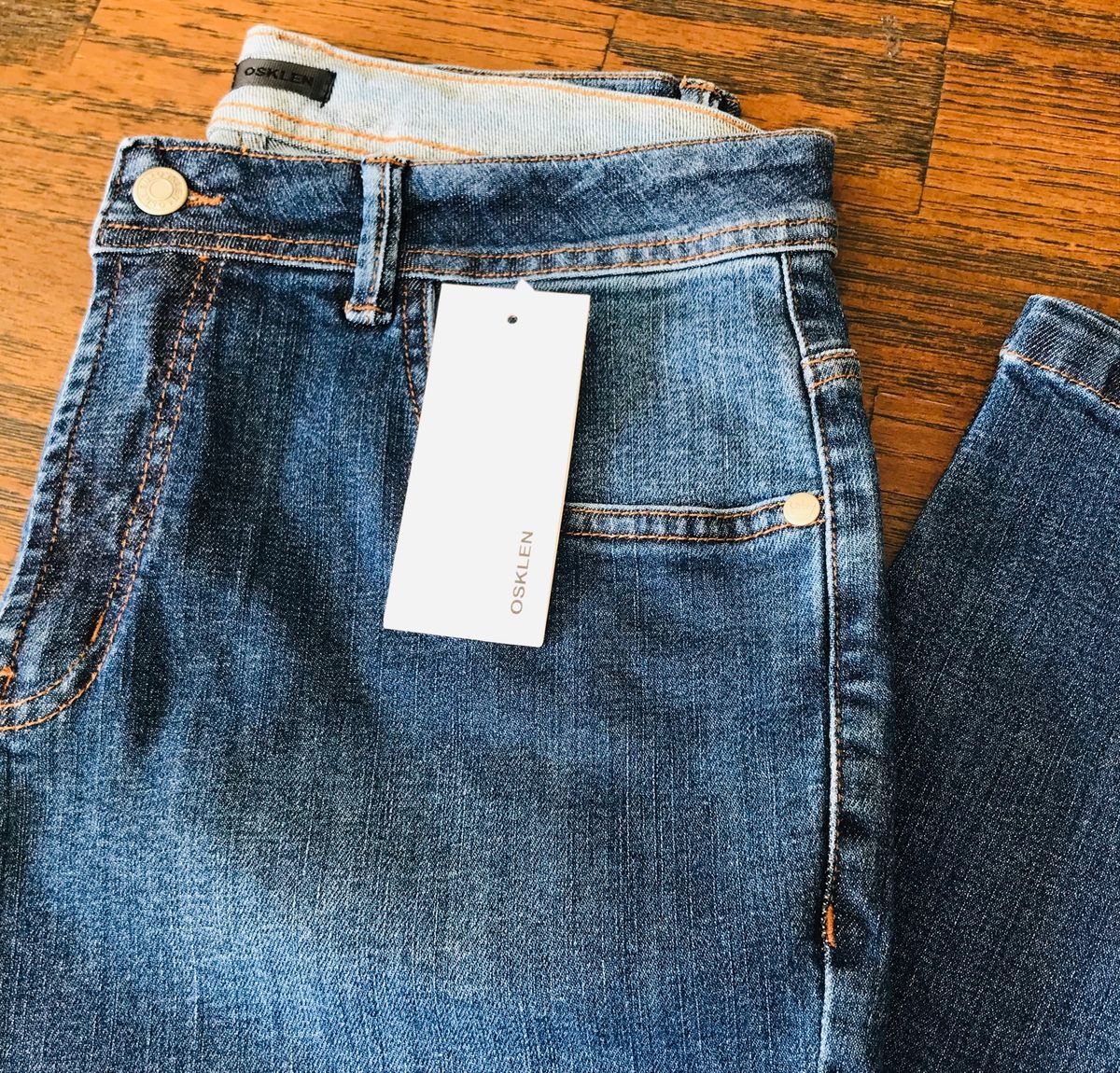 calça jeans osklen masculina