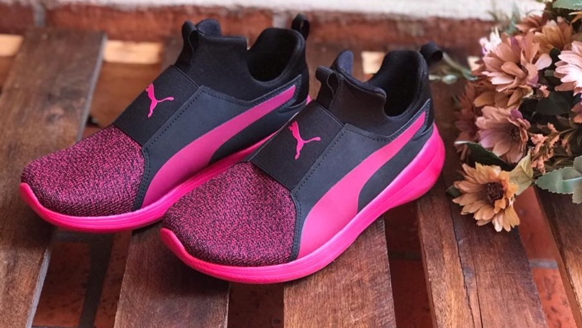 tênis puma rebel mid wns vr feminino