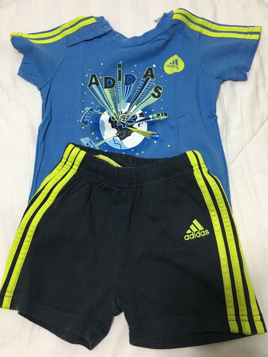 conjuntinho adidas para bebe