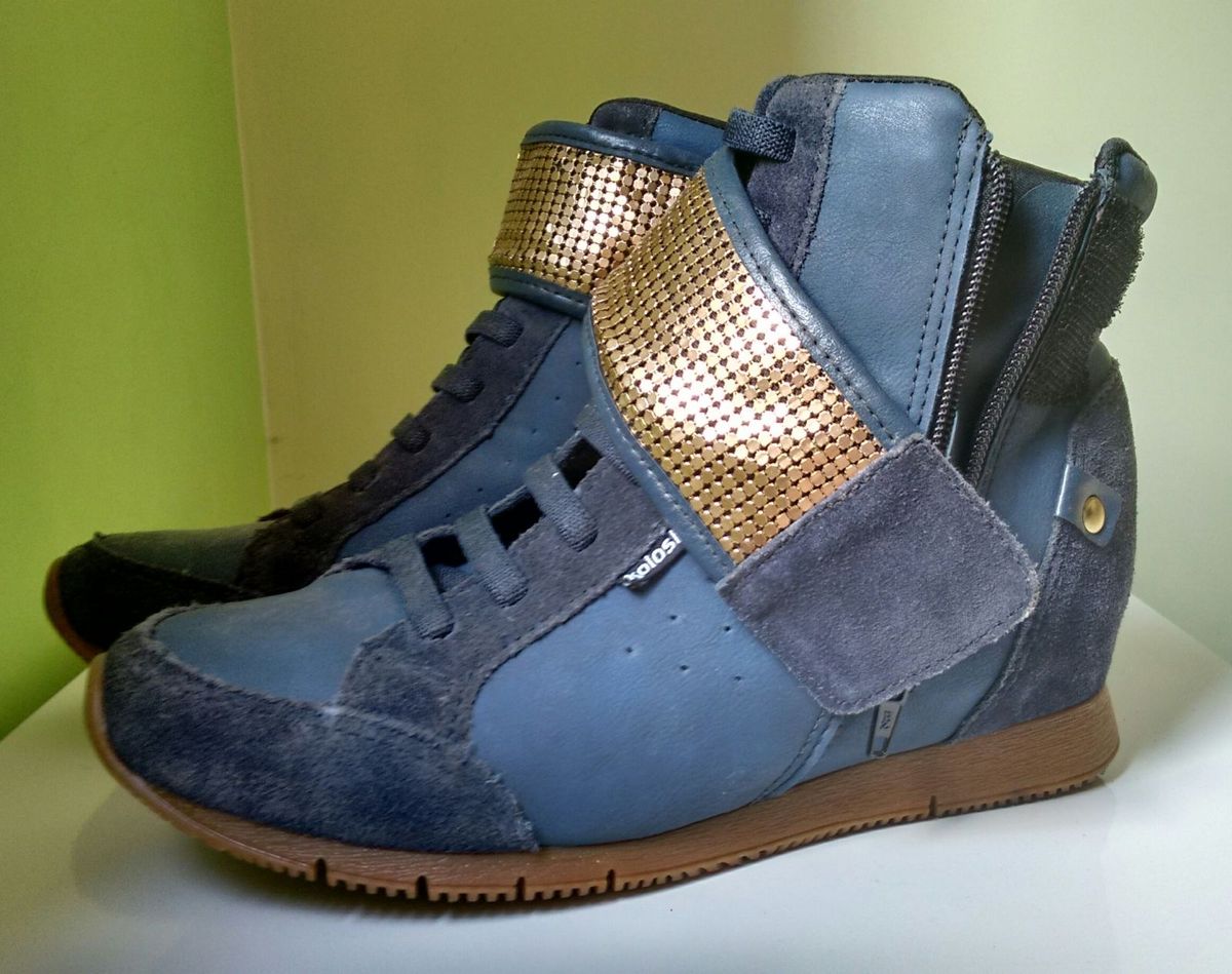 tenis kolosh feminino azul marinho