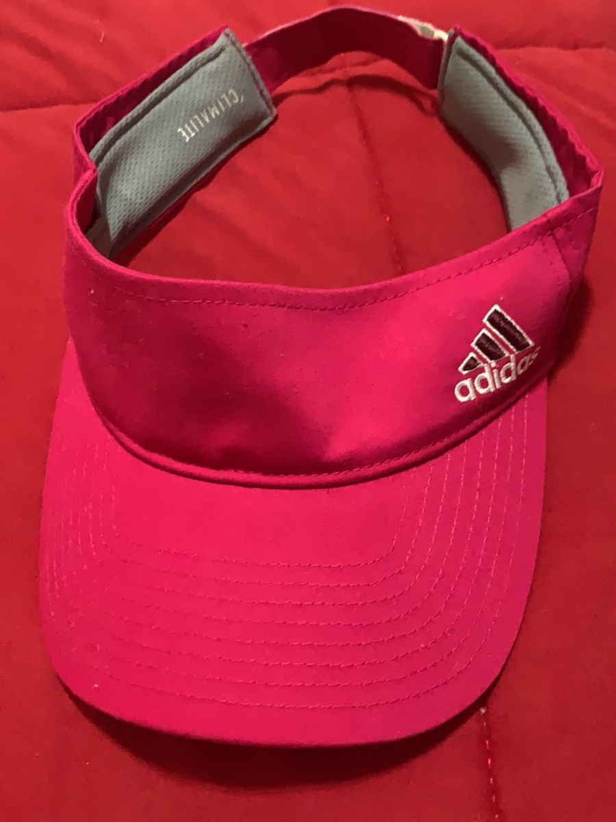 viseira adidas rosa