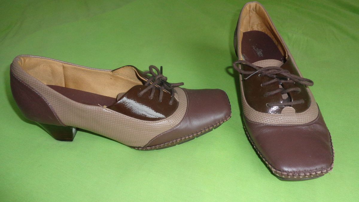 sapato oxford usaflex