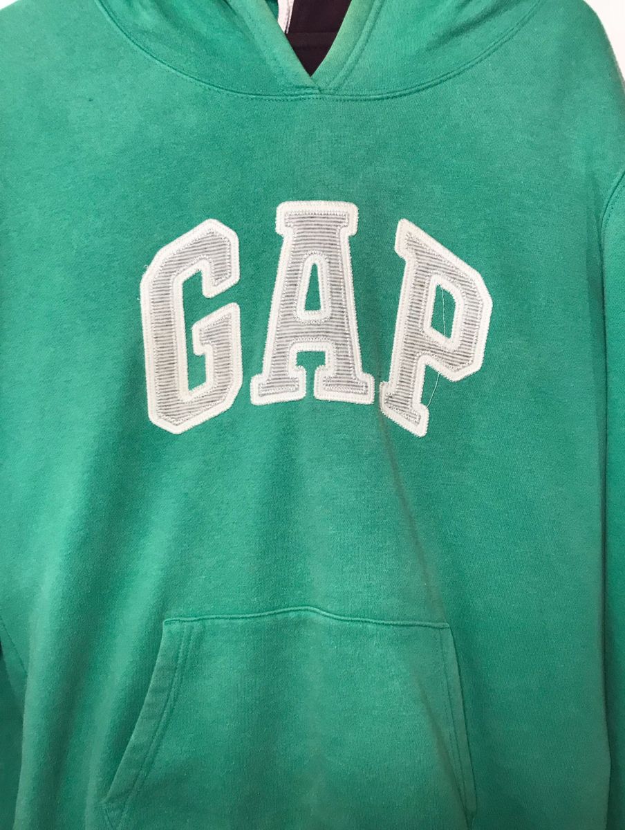 moletom gap feminino verde agua