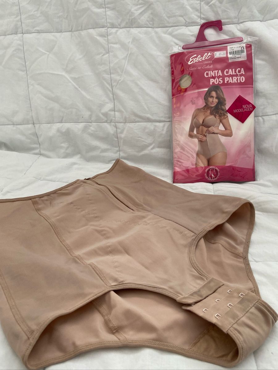 cinta calça pós parto esbelt