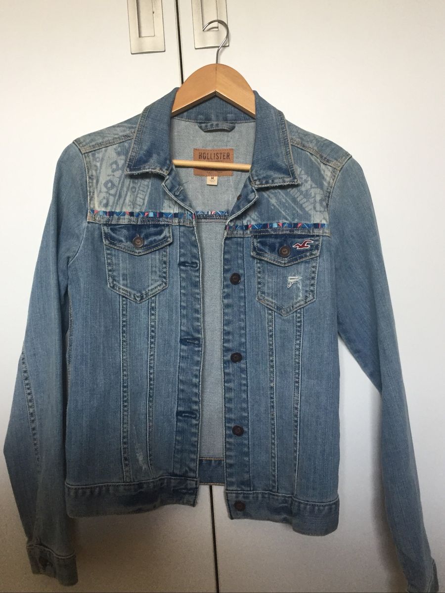 jaqueta jeans hollister