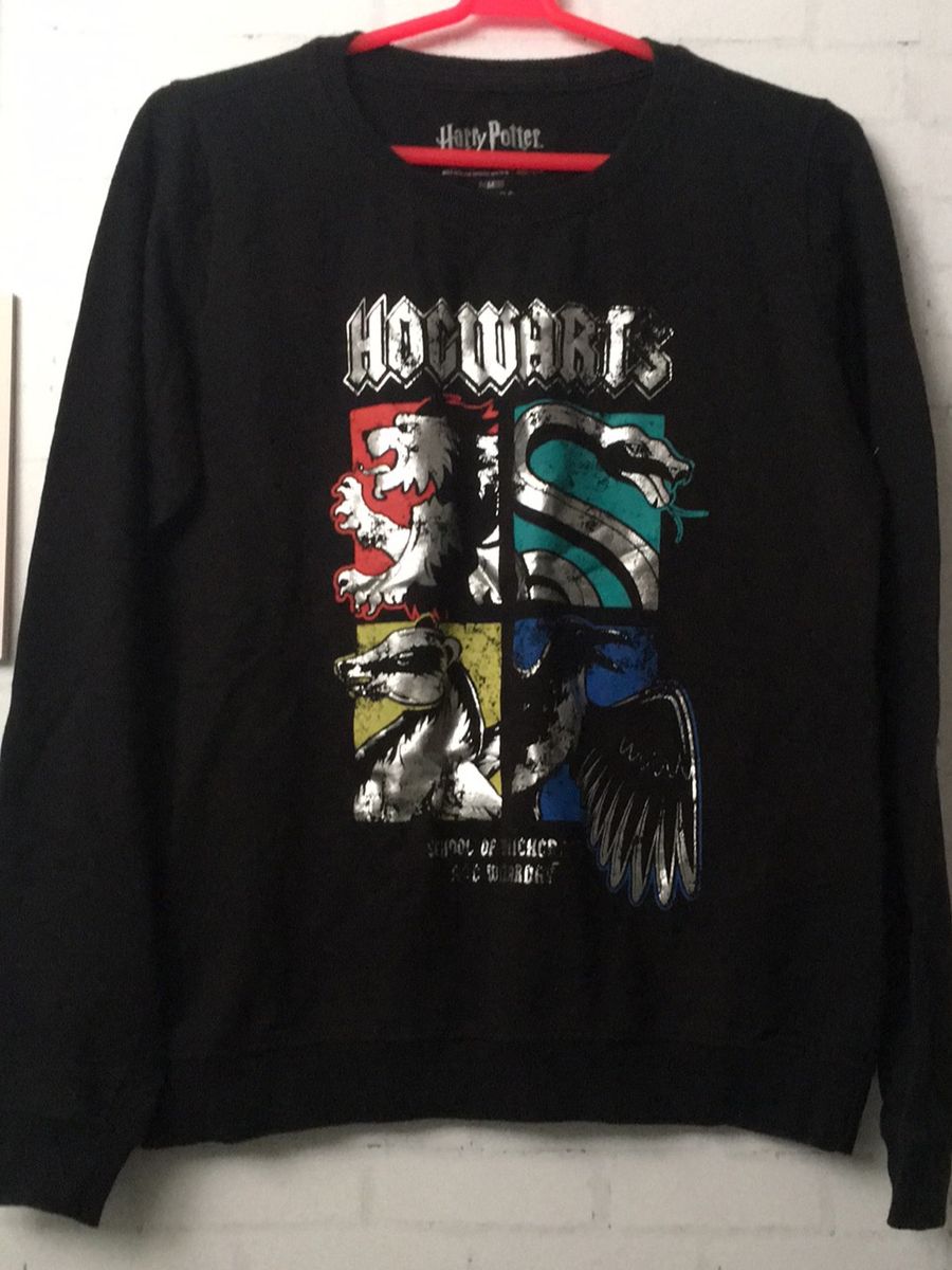 blusa de frio do harry potter feminina