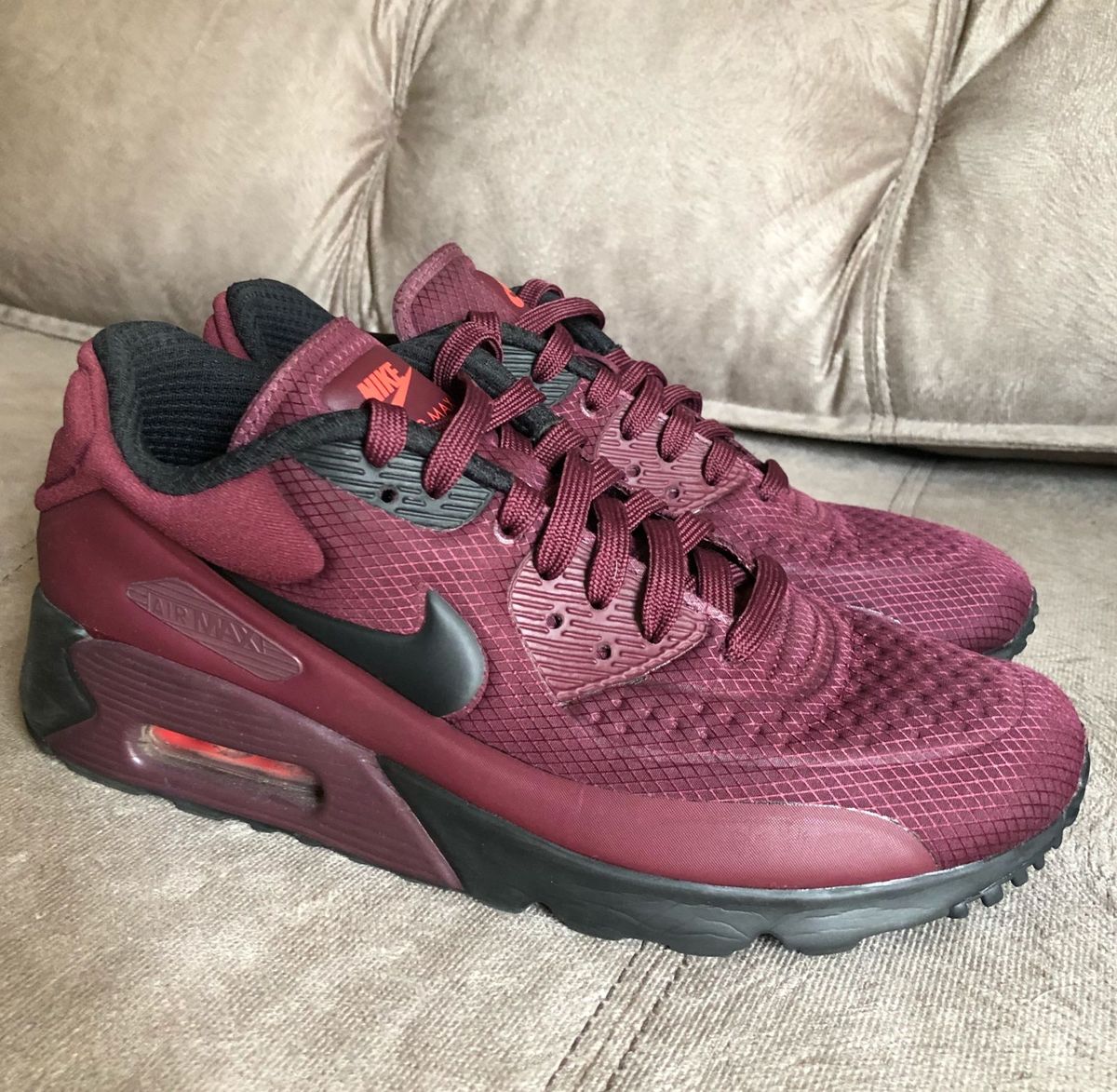 air max 90 vinho masculino