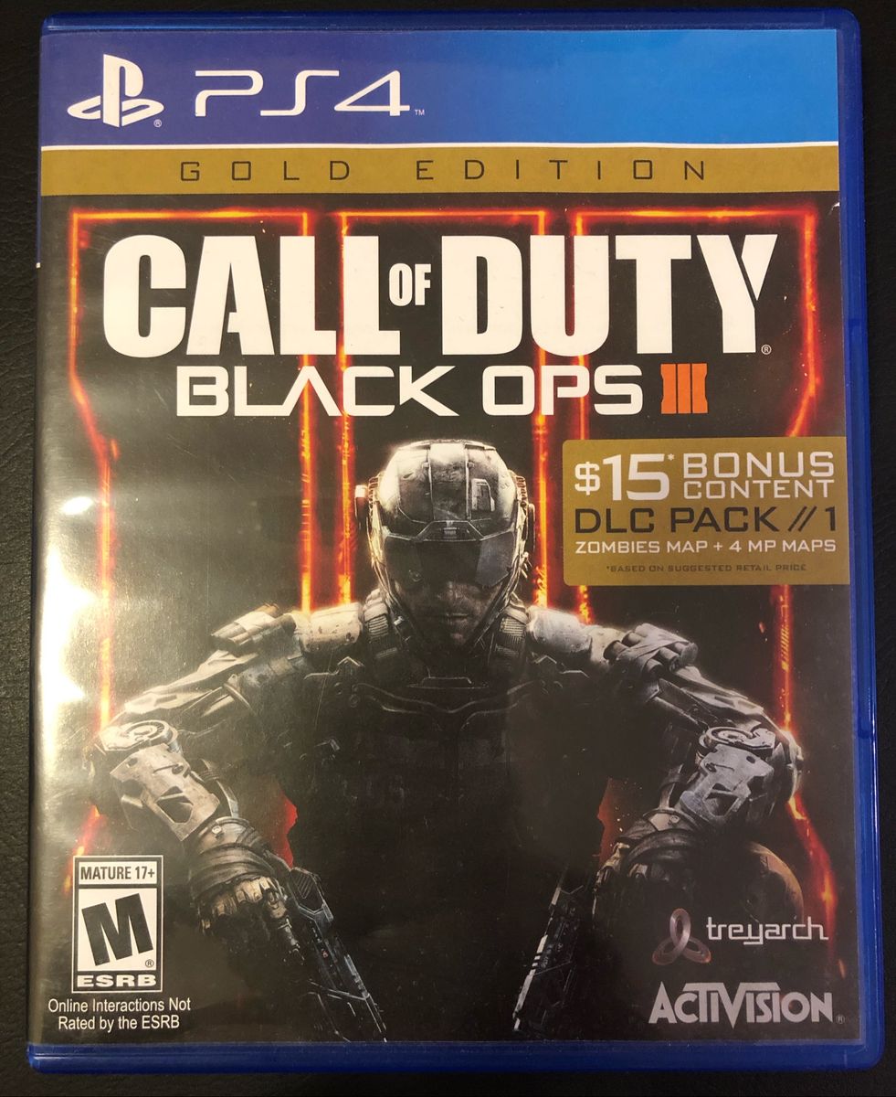 Call Of Duty Black Ops 3 Ps4 Midia Fisica Jogo Ps4 Call Of Duty Black Ops Iii Jogo De Videogame Playstation Usado 31699129 Enjoei