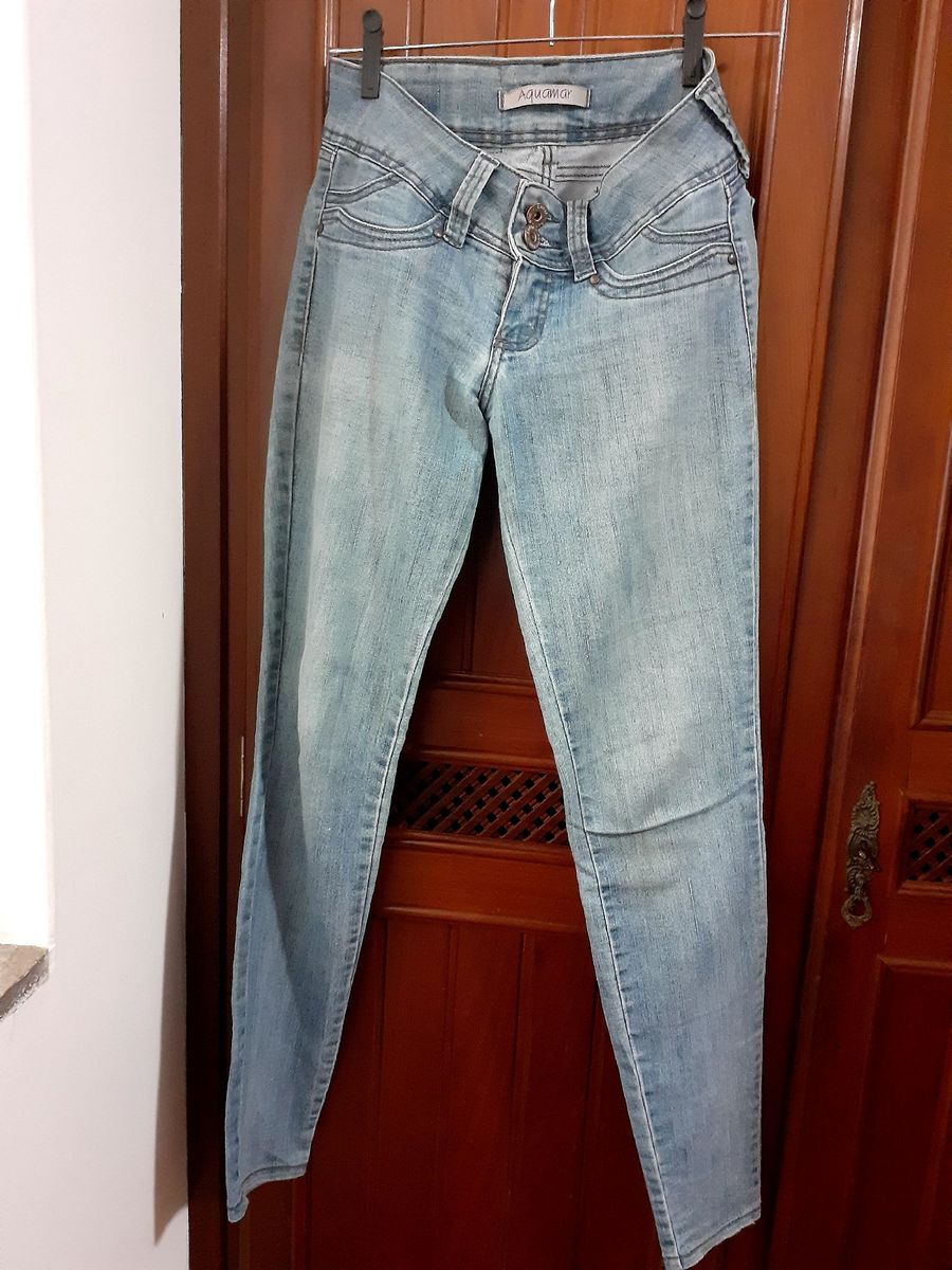 calça jeans feminina aquamar