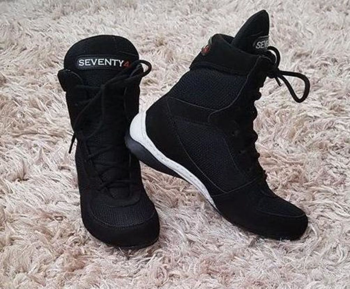 tenis bota feminino academia