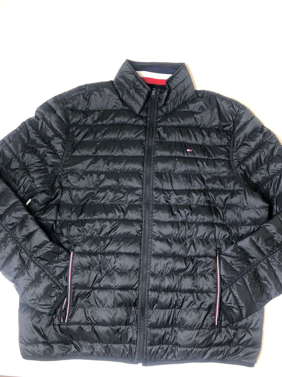jaqueta tommy pluma de ganso
