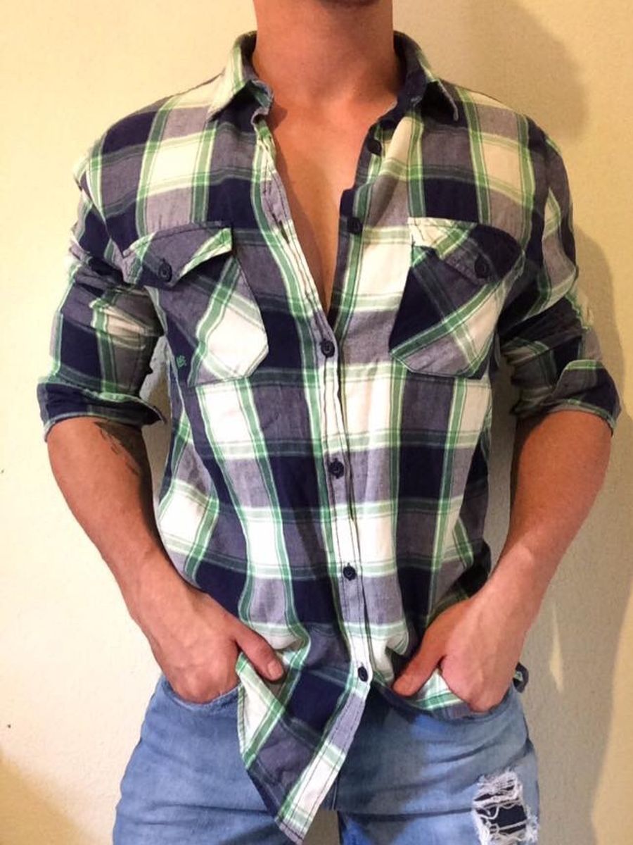 camisa xadrez masculina riachuelo