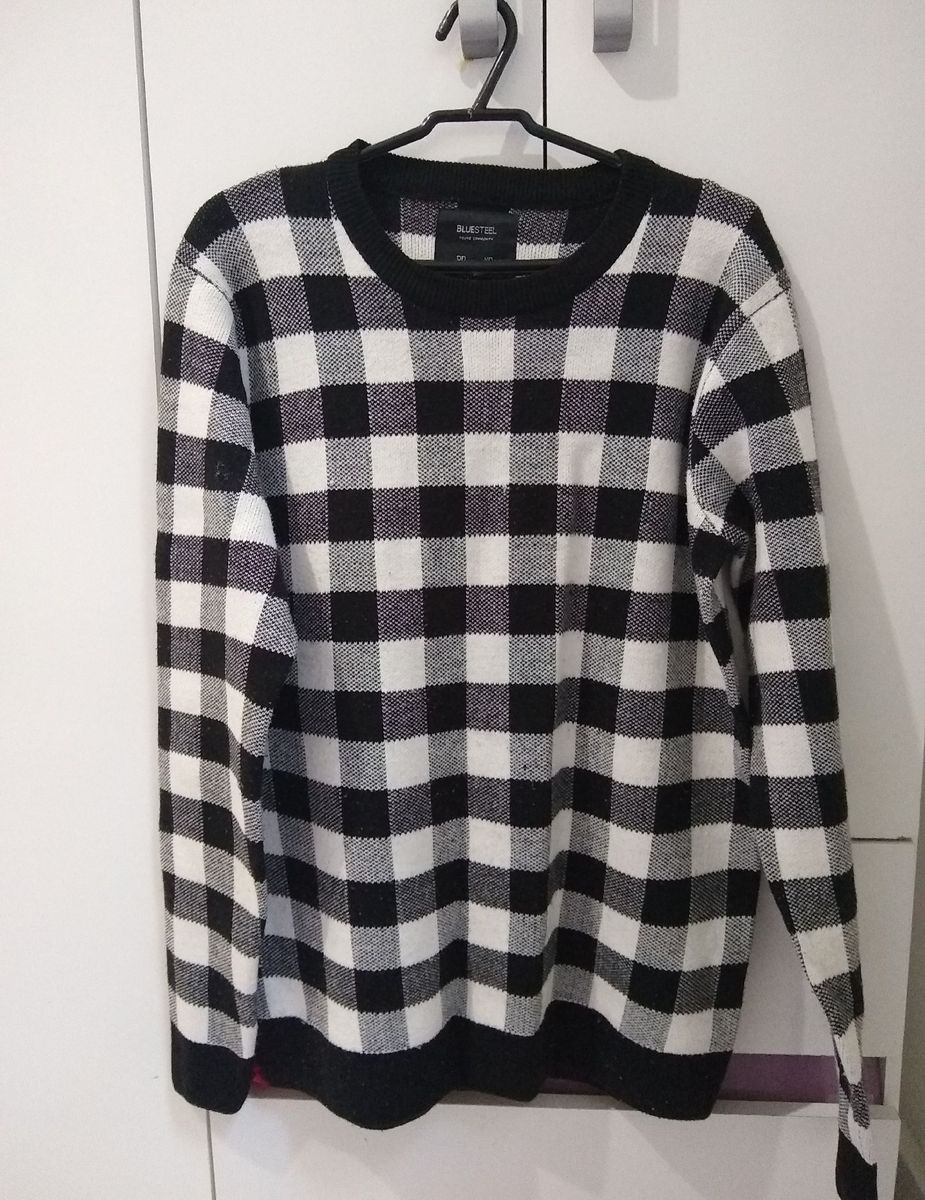 sueter quadriculado