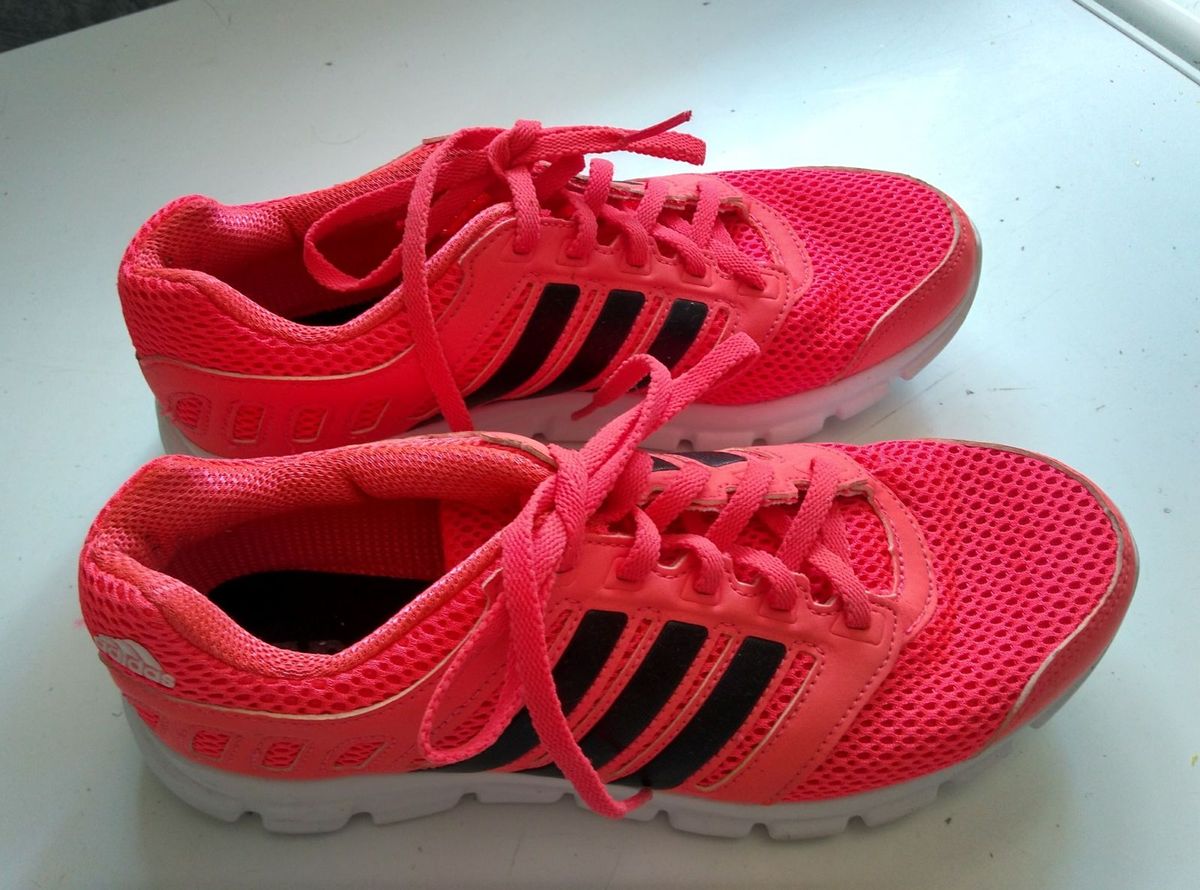 tenis adidas laranja fluorescente feminino