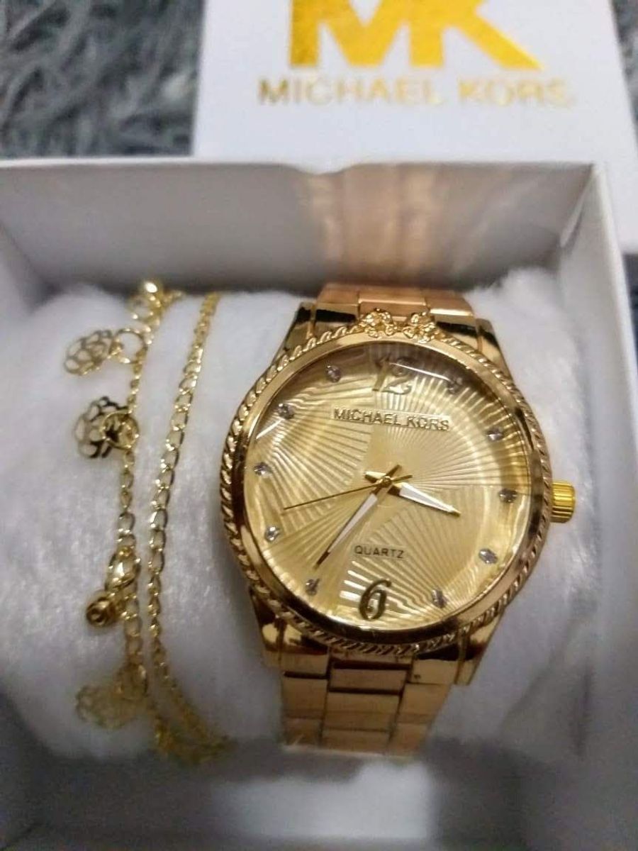 michael kors relogio quartz