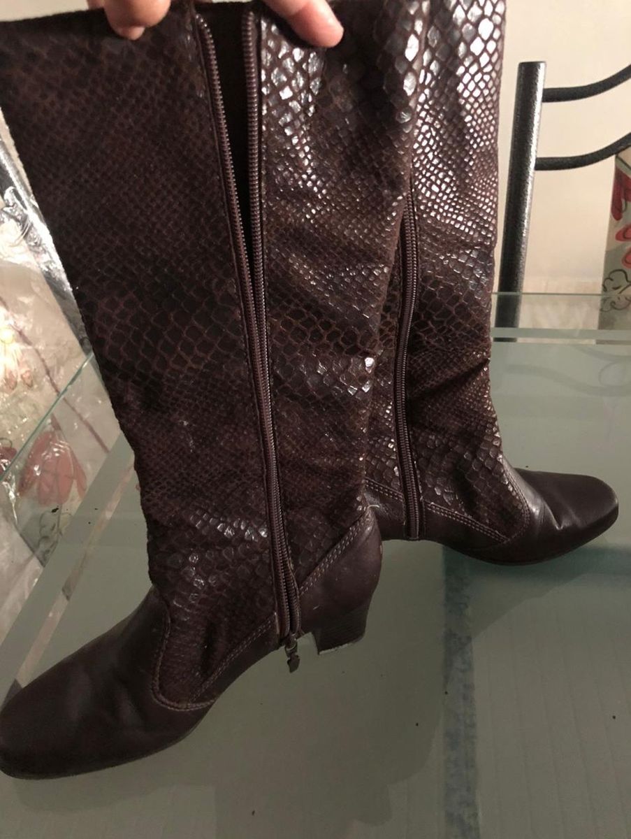 bota de couro piccadilly