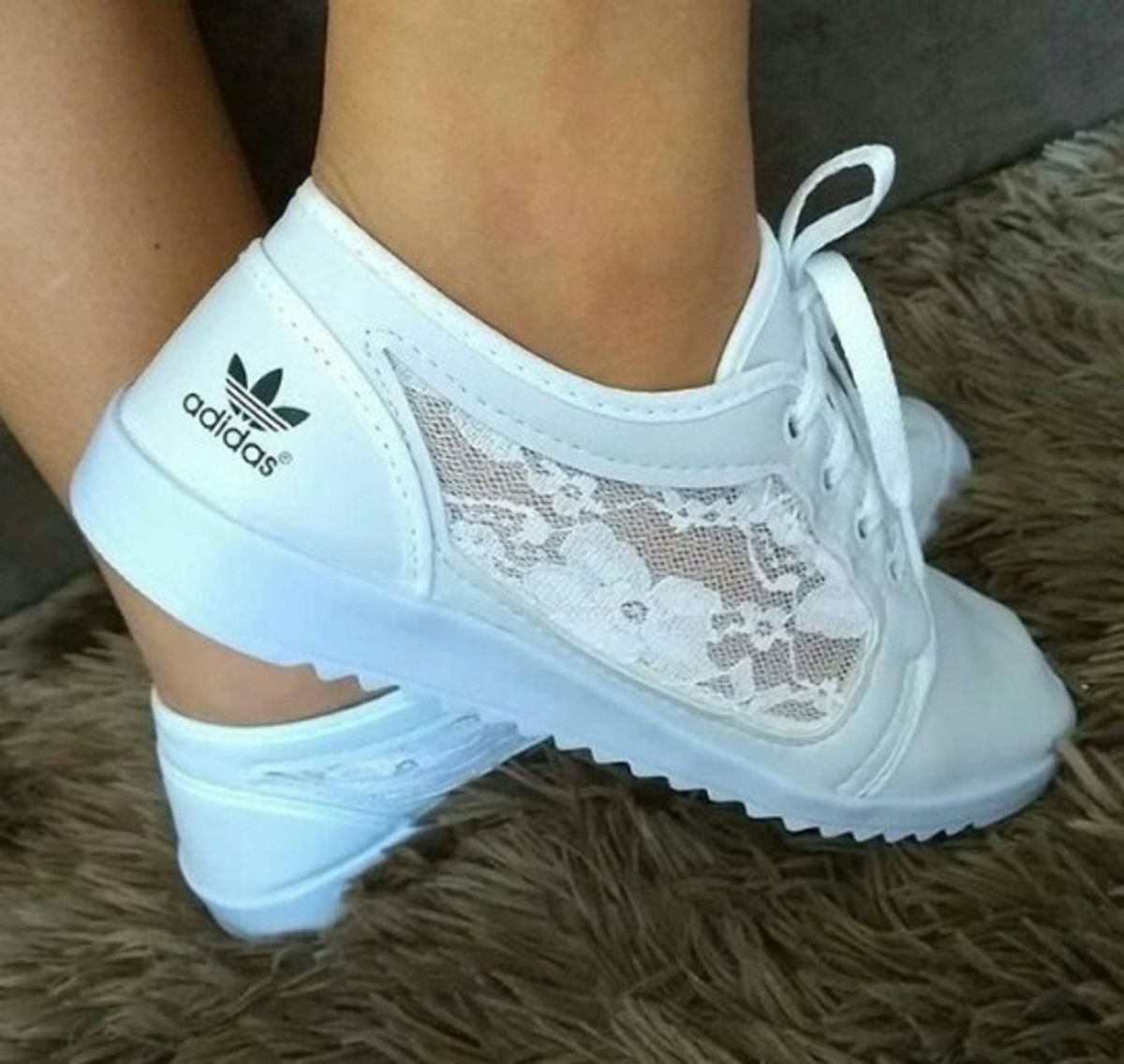 tenis de renda adidas