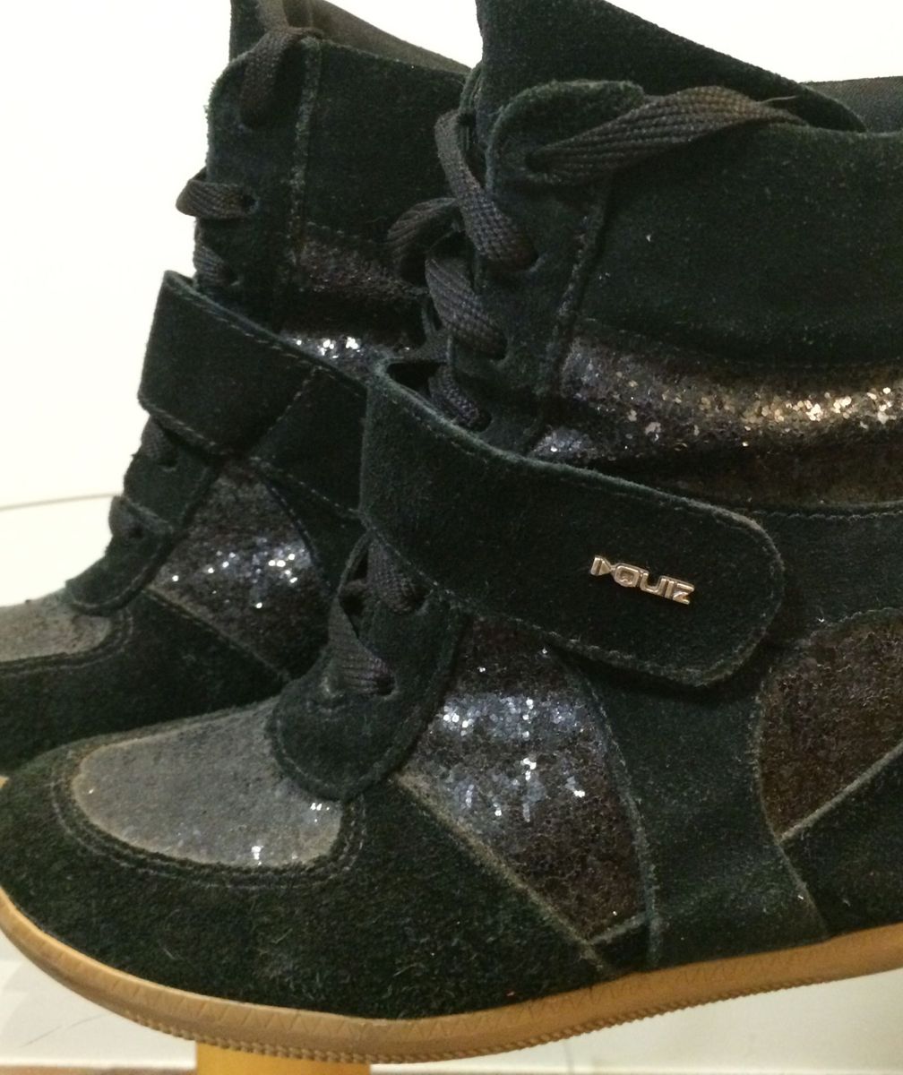 tenis botinha feminino com salto