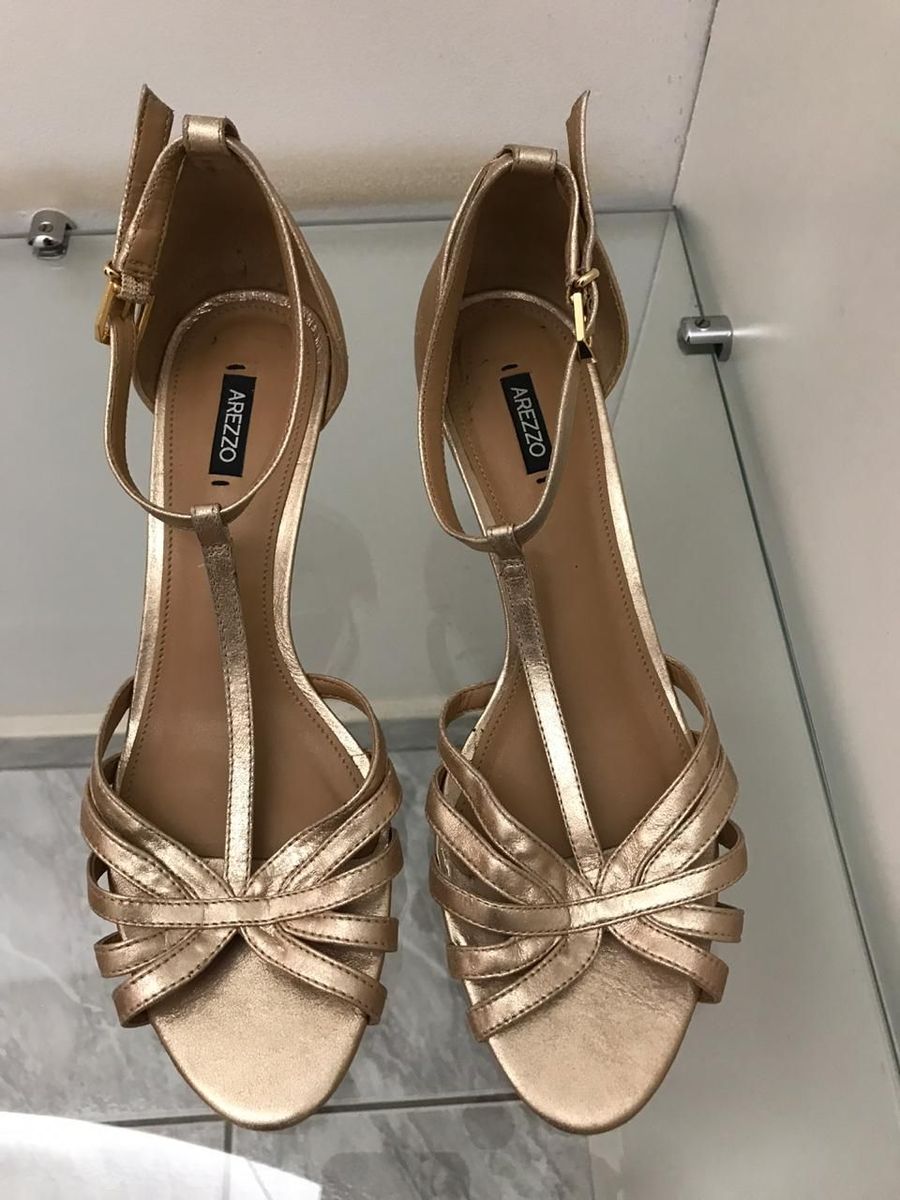 arezzo sandalias de festa