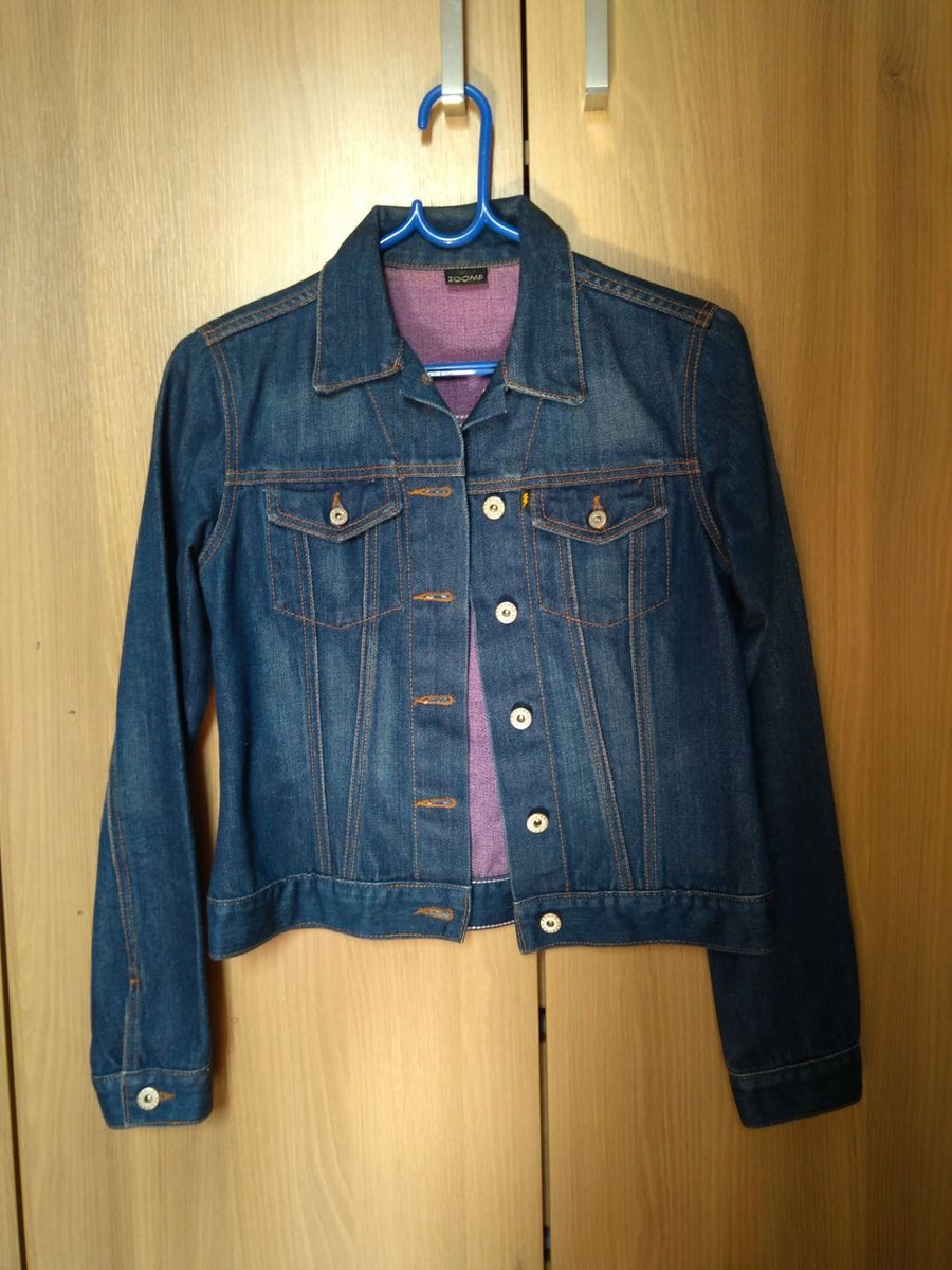 jaqueta jeans masculina zoomp