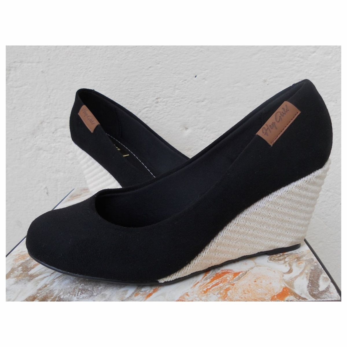 sapato plataforma moleca