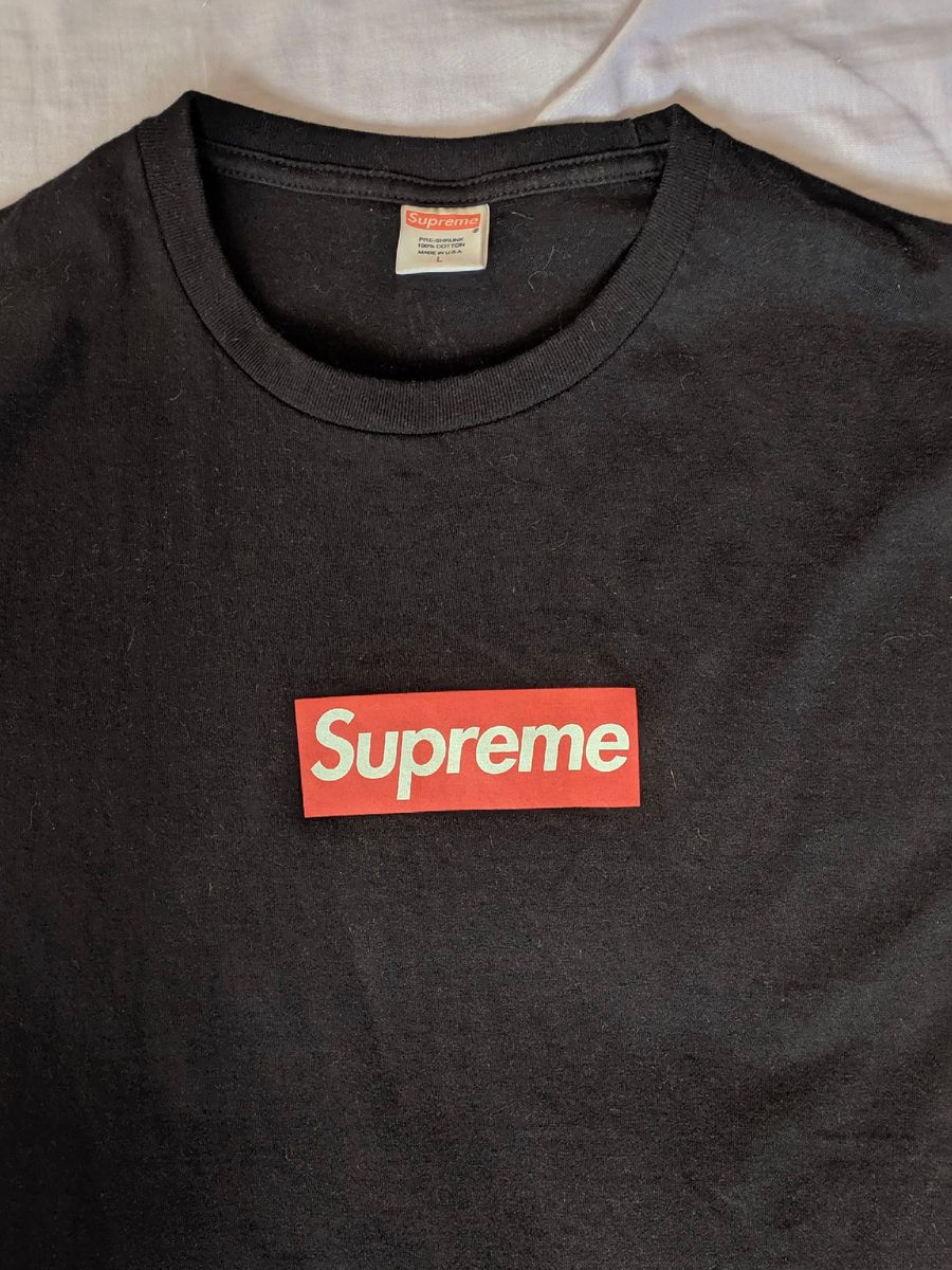 original supreme box logo tee