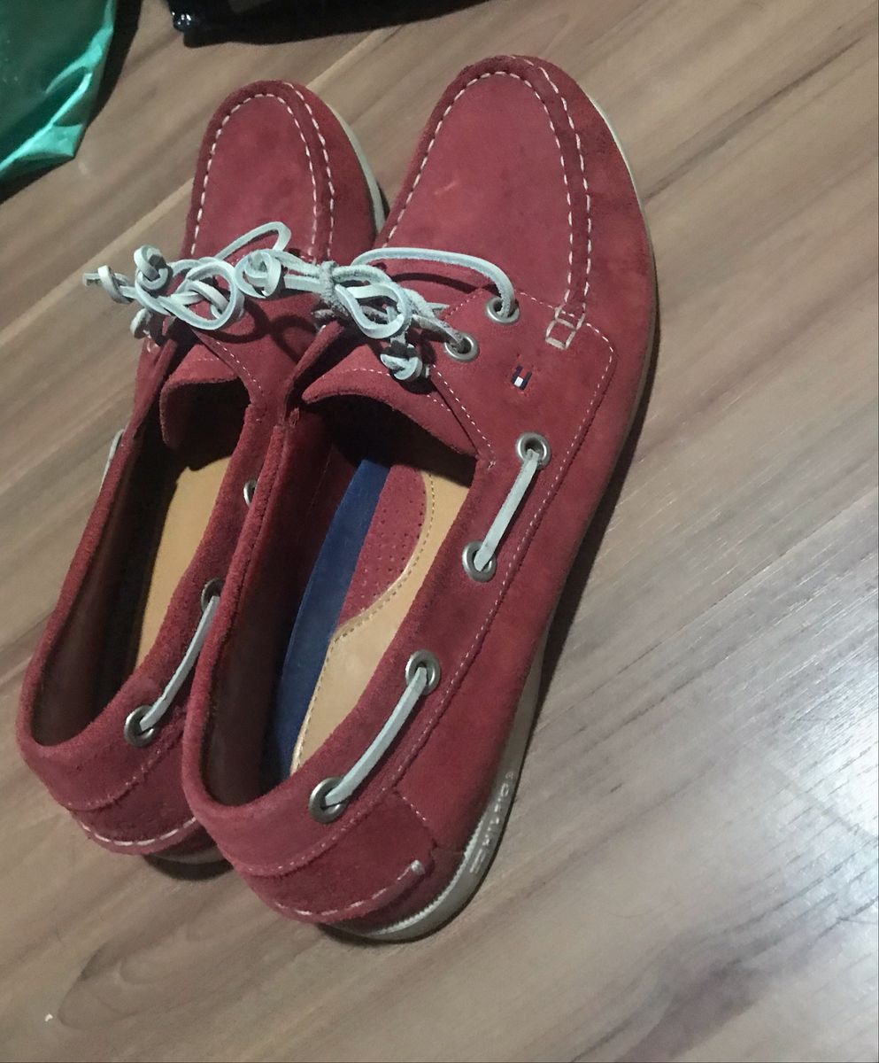 sapato mocassim tommy hilfiger