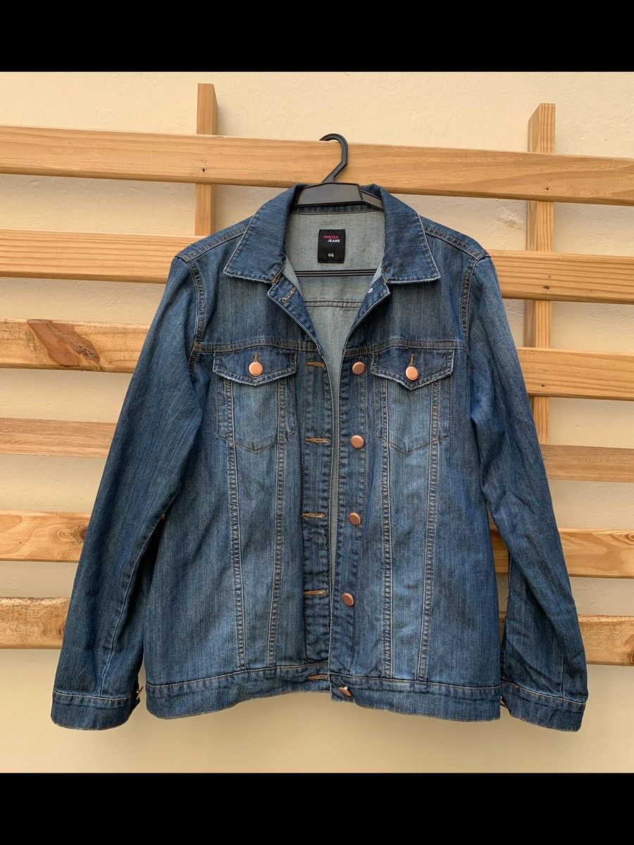 enjoei jaqueta jeans