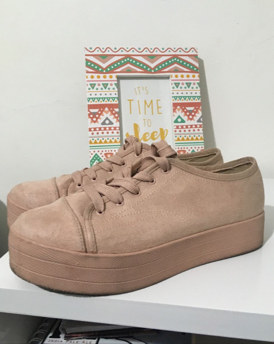 tenis flat moleca