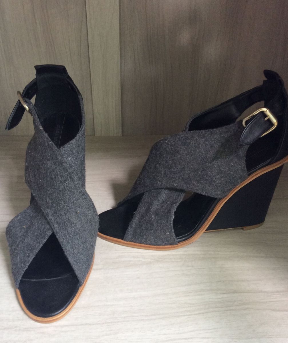 sandalia zara feminina