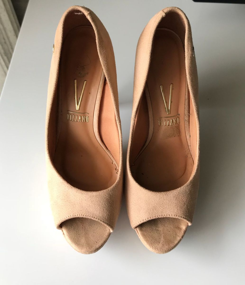 peep toe nude vizzano