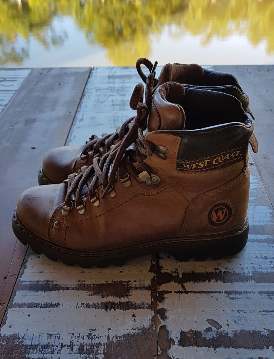 bota western marrom