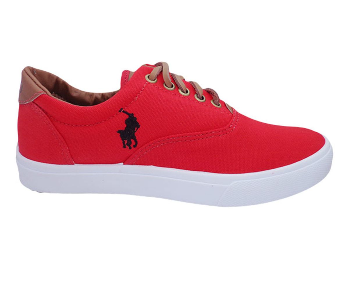 tenis polo masculino vermelho