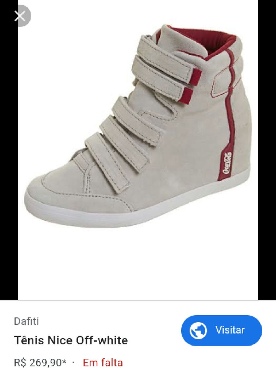 dafiti tenis feminino coca cola