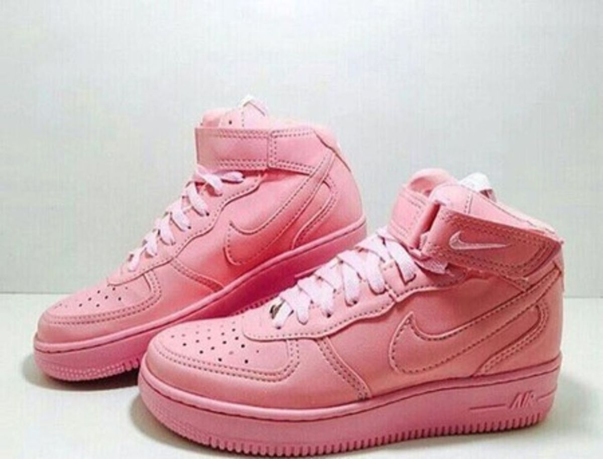 nike air force 1 mid rosa