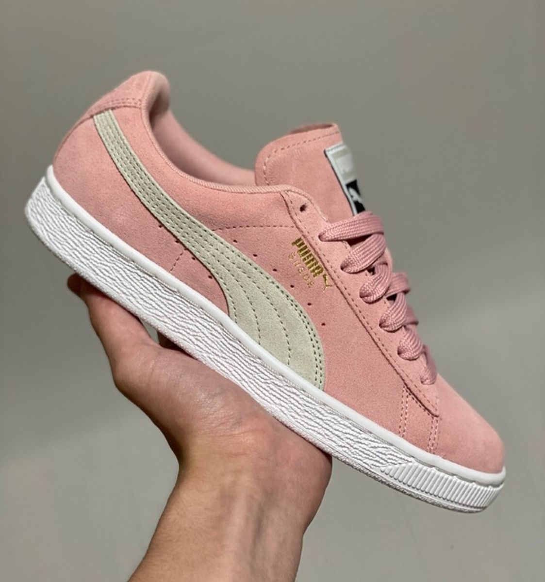 puma suede classic rosa