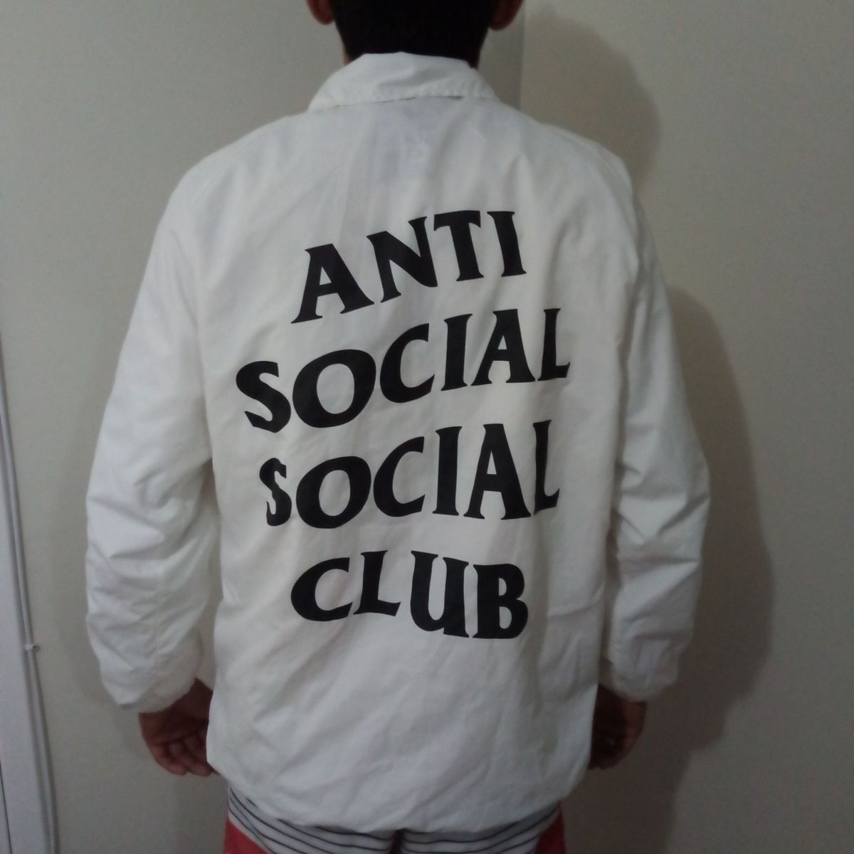 anti social social club corta vento