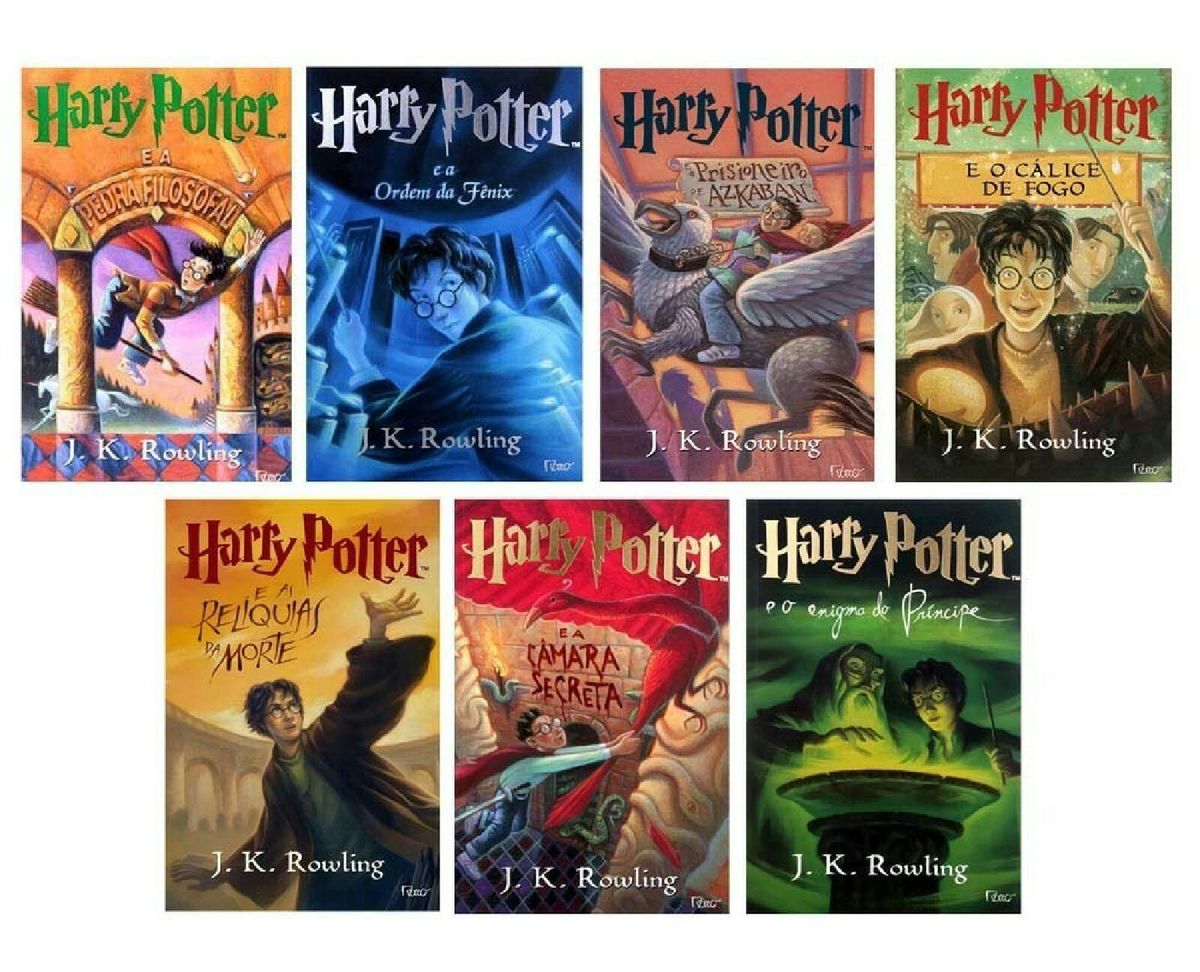 Resultado de imagem para harry potter livros