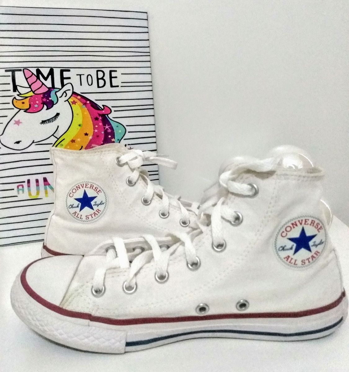 all star branco cano alto 33
