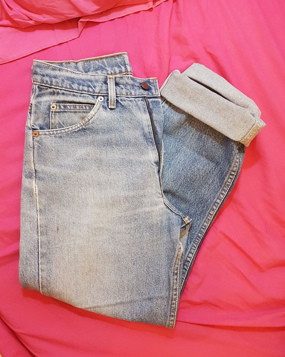 calça levis reta feminina