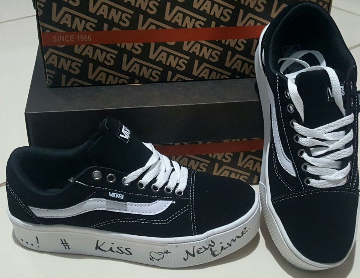 vans feminino platform