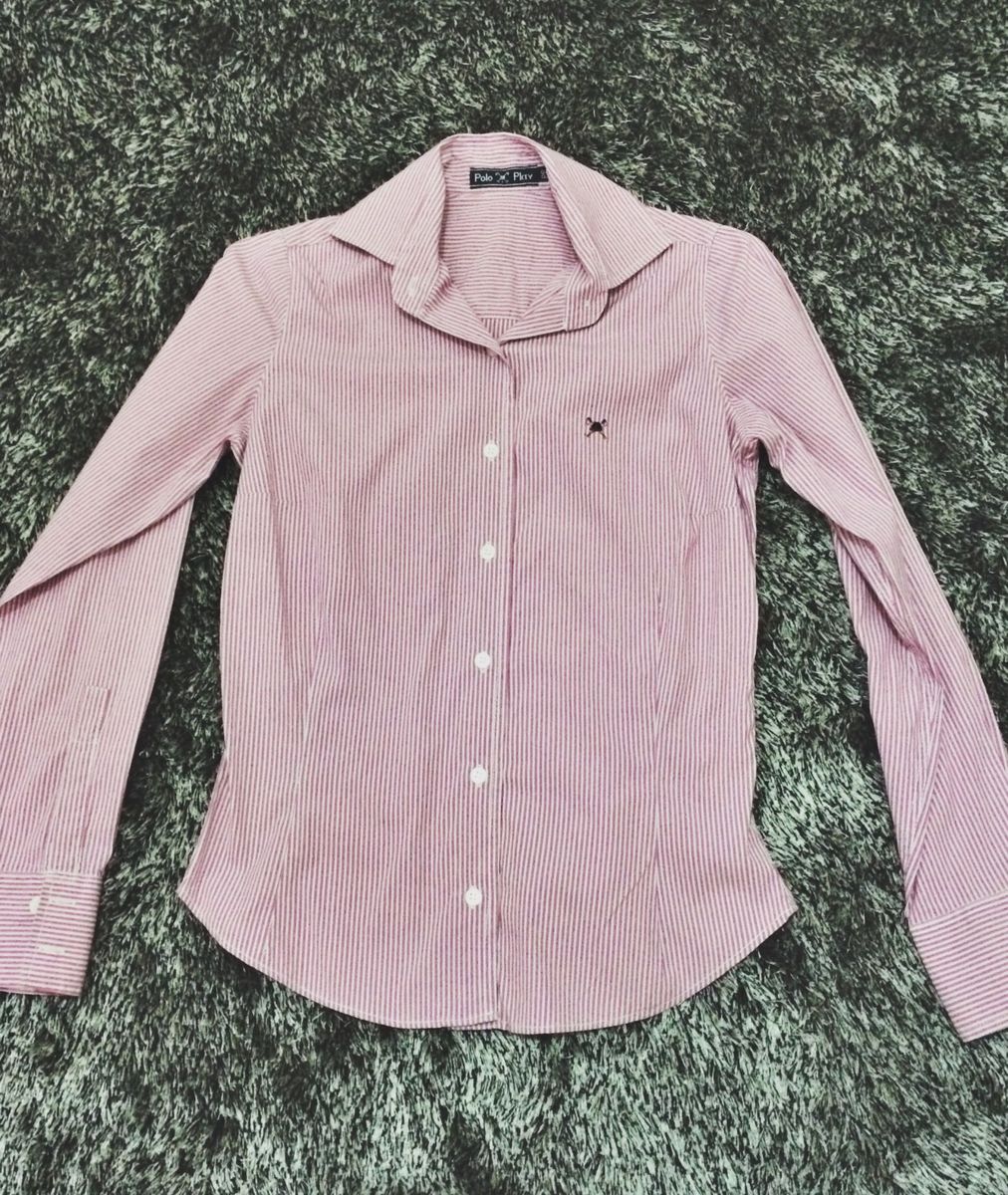 camisa social marca polo